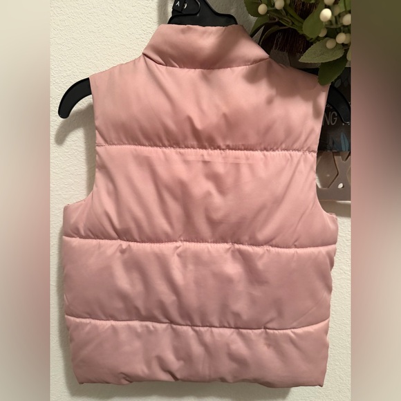 Old Navy Light Pink Quilted Vest - Picture 2 of 4